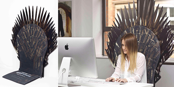 turn any chair into the iron throne of Westeros…