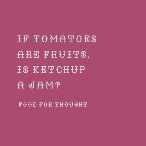 Try to think deeply. #foodforthought #tomatoes #tomatojokes #tomatohead #tomatotown #tomatoes #tomat