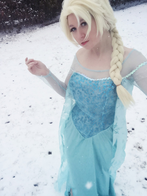 Porn photo usatame:  Snow day? go out and play in cosplay