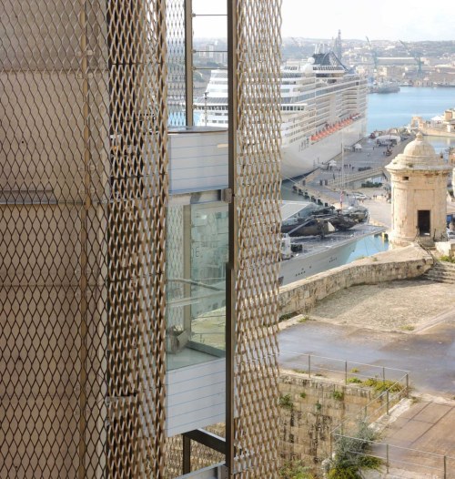 ninikills: Barrakka Lift by Architecture Project in Valletta, Malta