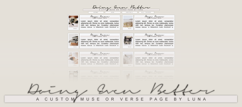 doing even better — free custom muse pagestatic preview — install thememobile-friendly muse or verse