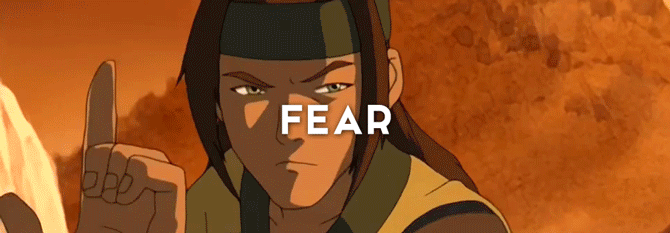 partyinthenunnery: If you want to be a bender, you have to let go of fear