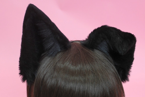 kittensplaypenshop:  Black Canine/Fox Ears porn pictures