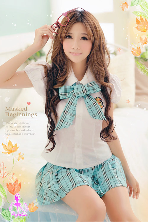 circusdoll-store:  Teal School Uniform - buy here 