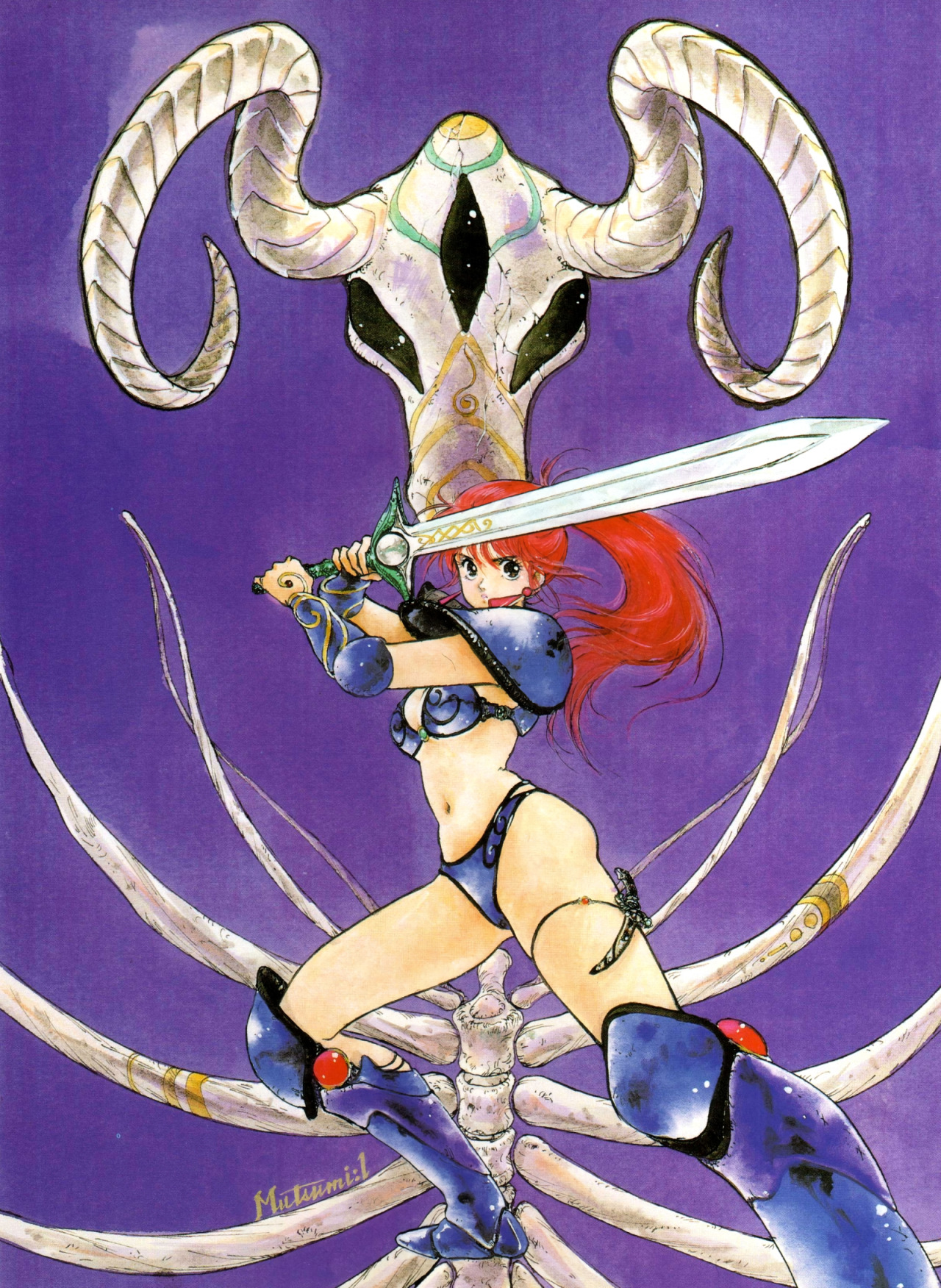 animarchive:    Leda: The Fantastic Adventure of Yohko (Genmu Senki Leda) by Mutsumi