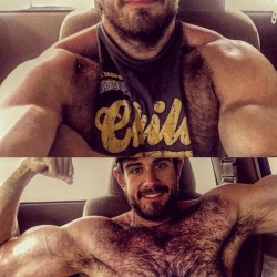 beardburnme:  musclemick26  Oh my hairy honey