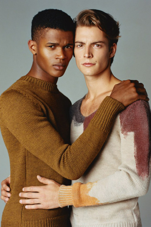 strangeforeignbeauty:  Timothee Bertoni & O’Shea Robertson | Photographed by Oliver Hadlee-Pearch // Styled by Max Clark for Arena Homme+ Winter/Spring 2015 | Source: Supa Blog  
