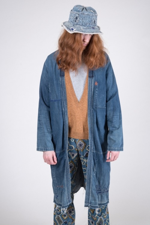 denim - indigo and ginger love at Kapital jp for Fall/Winter 2019