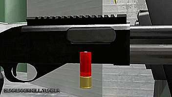 gunrunnerhell:  MIB (Multiple Impact Bullet) You can also check out the previous post about this ammo. (GRH)
