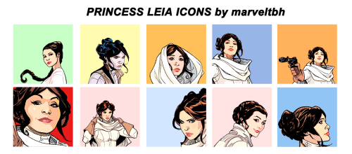 marveltbh: princess leia icons includes 10 icons of leia organa you can find them all on my icons pa
