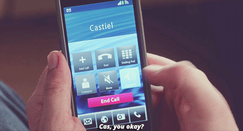 deathbyspookyopen:  Dean opens the conversation with “Cas, you okay?” Contrast