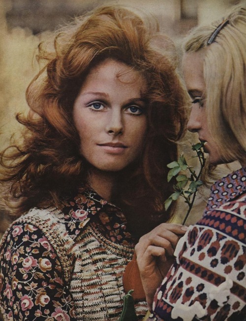 Instant Youth, US Vogue July 1971Photo Gianni PenatiModel Pat Dow