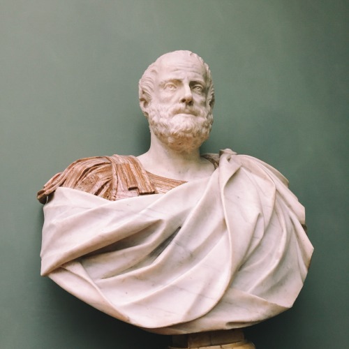 arhtypeach:Statue of Hippocrates – Uffizi Gallery