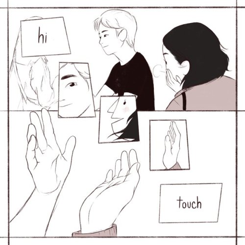 a comic about my blessed moment at oneus hi touchif ur not a kpop lad, hi touch is when you pay an e
