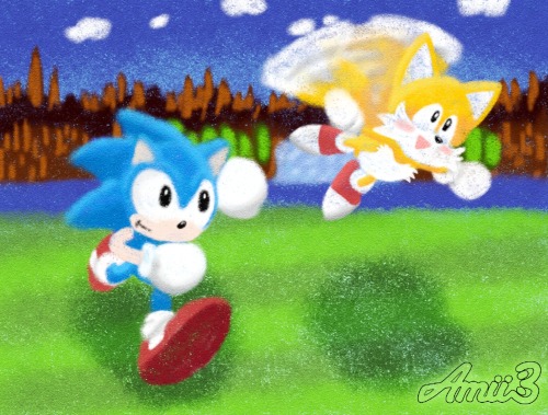 I Love The Classic Designs From The Sonic Games It's So Cute!