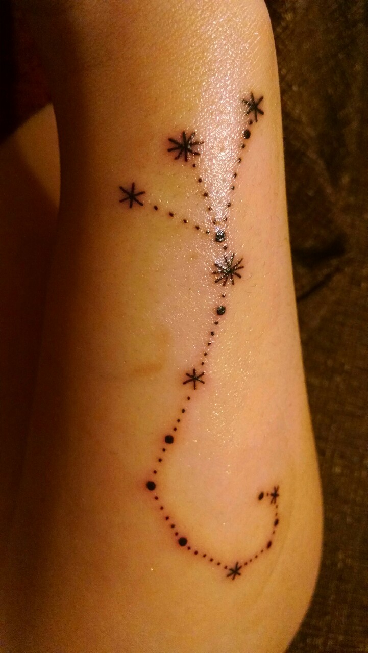TATTOOIST_ WONSEOK — ⭐️ ▫️Gemini Constellation ▫️Constellation tattoo...