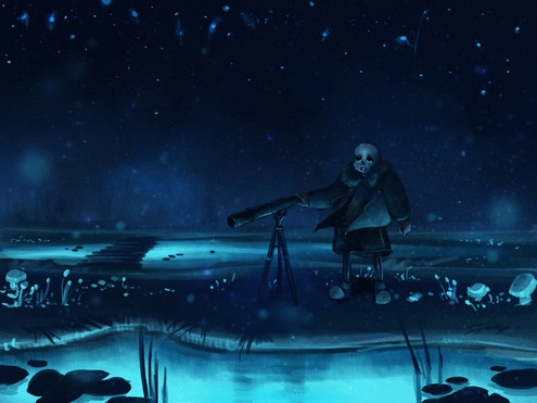 Ladies And Gentlemen Little Gif Of A Painting I Did Sans In The