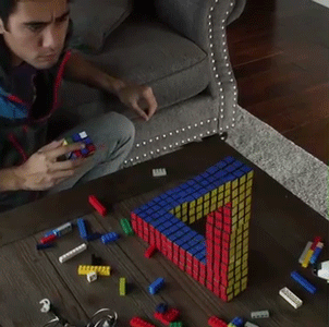 sizvideos:  Impossible triangle in real life - Full video 