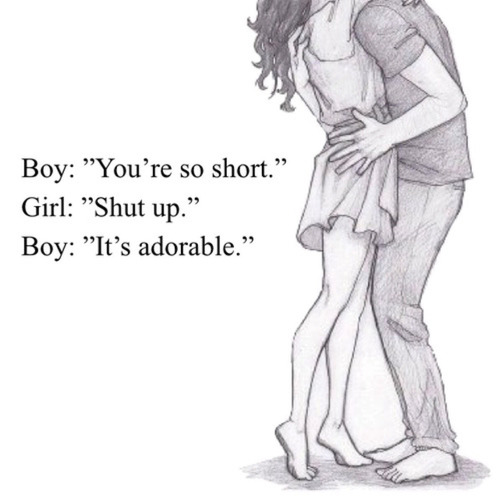 read-john-green:  Short girls are the best ❤️ I still love tall girls don’t