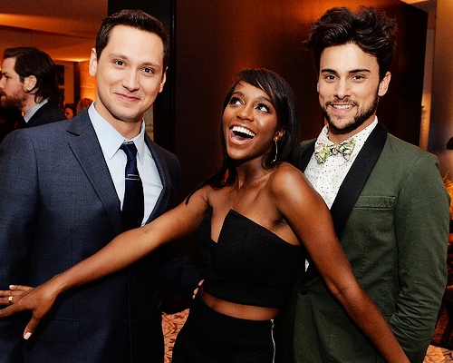 XXX putaindeballerine:  Matt McGorry, Aja Naomi photo