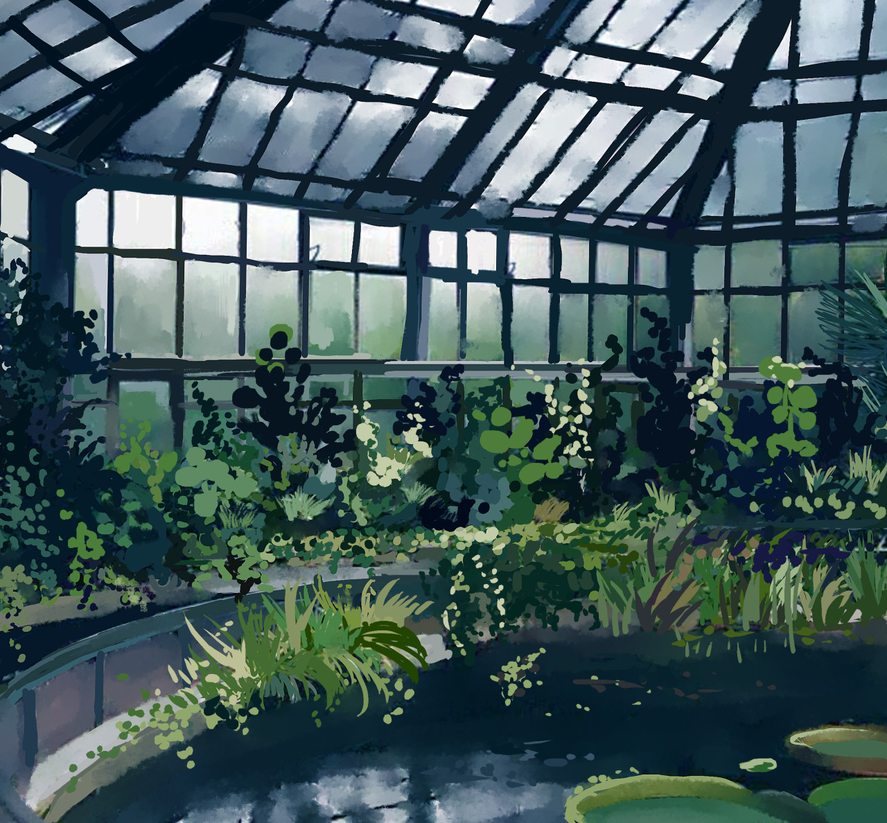 star-plasma:  greenhouse photo studies 