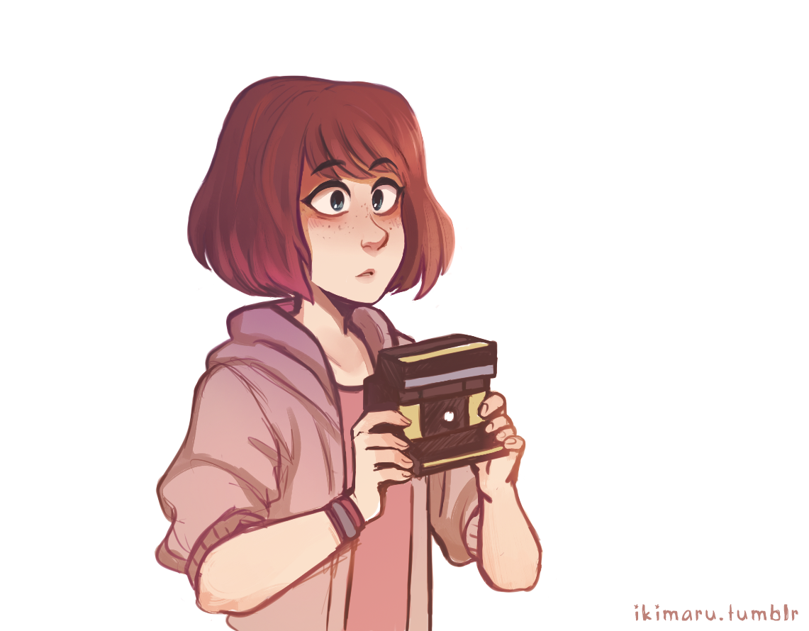 I wanted to draw some Chloe again ahhalso bonus Max happened lol