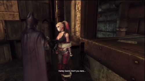 gentlemankidnapper:Harley Quinn in Batman: Arkham Night, 2nd part