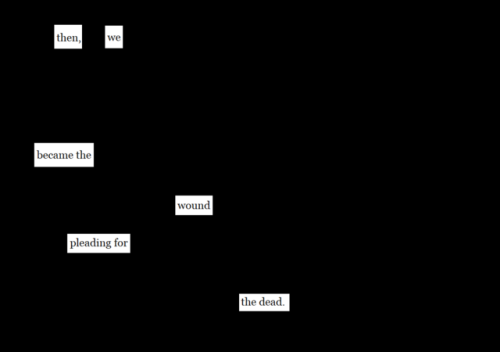 boykeats: THE GAY DANCE FLOOR, a composite blackout poem of three Washington Post articles on the Pu