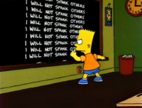 Flashback Friday: The Simpsons   There&rsquo;s a whole myriad of Spanking references