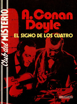 El signo de los quatro (The Sign Of Four), by Sir Arthur Conan Doyle (Club del Misterio Magazine, No. 141, 1984).From a street market in Seville, Spain.