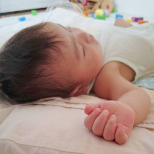 昼寝中。My little monster is taking a nap. #nap #babyboy #kid #japan #family