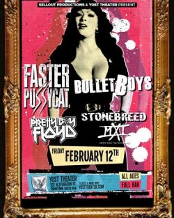 Friday. Yost Theater. Party. #FasterPussycat