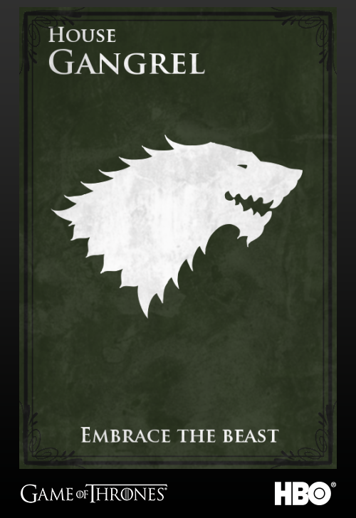 schwarzpulver-shieldmaiden:  The First Half in a series of GOT-style House Sigils adapted for the thirteen major clans (plus assorted minor clans and Bloodlines) from the Vampire The Masquerade Role playing game.Vampire the Masquerade is property of White