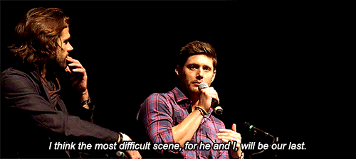 out-in-the-open:A fan asked what has been some of the most difficult scenes to film. Jensen said tha