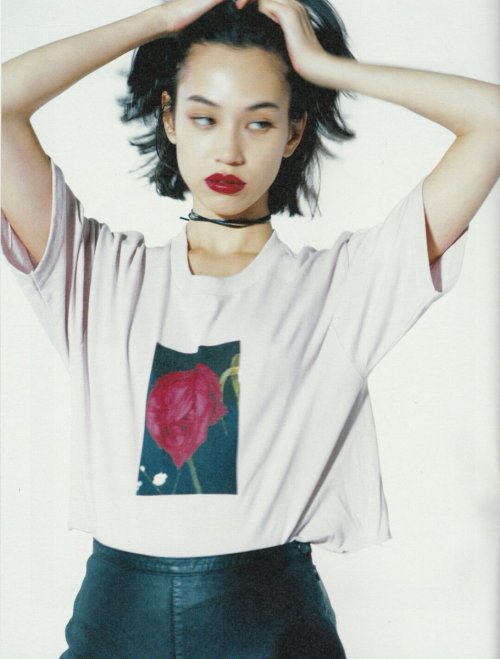 evilbjork:Kiko Mizuhara photographed by Nobuyoshi Araki