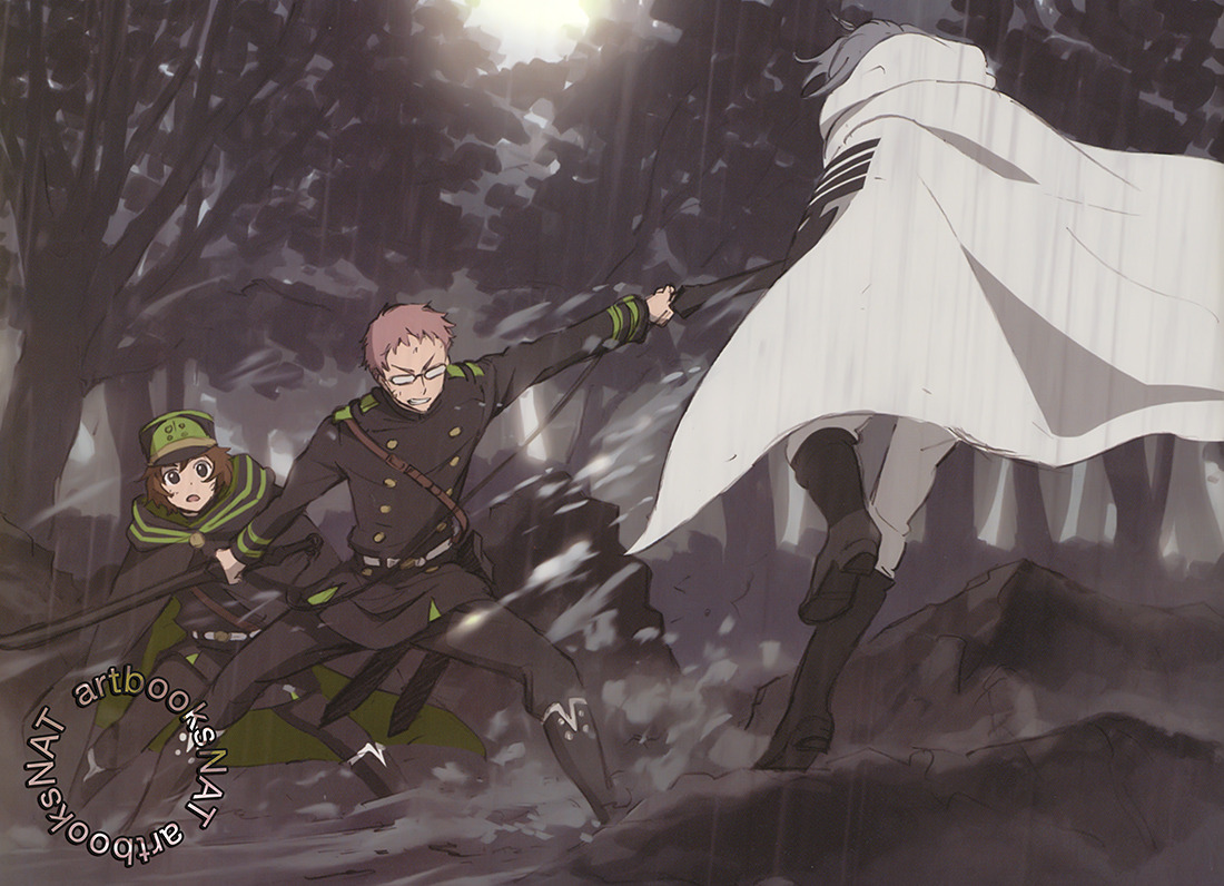 artbooksnat:  Seraph of the End (終わりのセラフ)Concept art from the storyboards