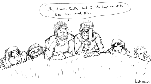 leaflessart:Shiro poorly executes his plans More Monty Python au stuff: (1 / 2 / 3 / 4)All Voltron c