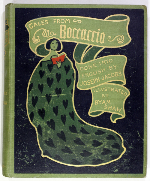 michaelmoonsbookshop:Tales from Boccaccio done into English by Joseph Jacobs illustrated by Byam Sha