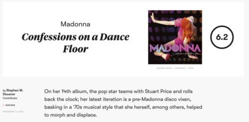 isitbetterthanemotion:Is it better than E•MO•TION?: Madonna: Confessions on a Dance FloorP