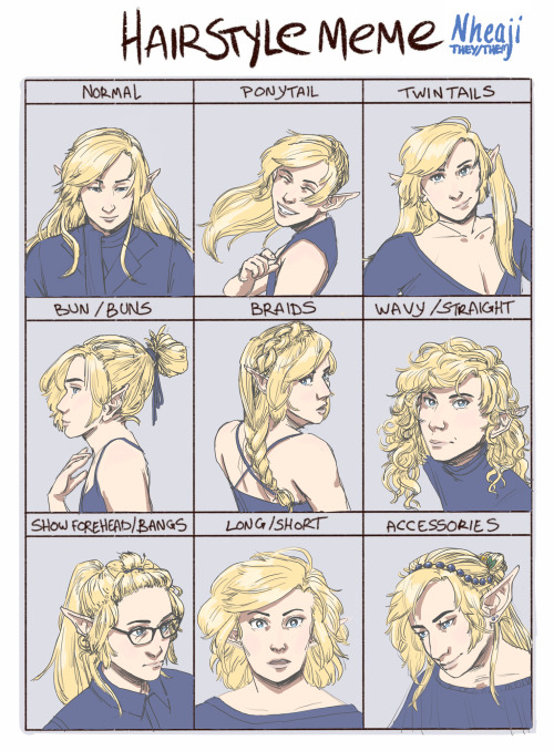 I Had To Do The Hairstyle Meme With Nheaji....