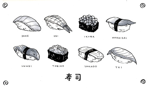 dustandhalos:sushi sushi