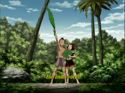 sokkaspetboomerang:I cannot believe they all struck heroic poses while sokka was giving his pep talk