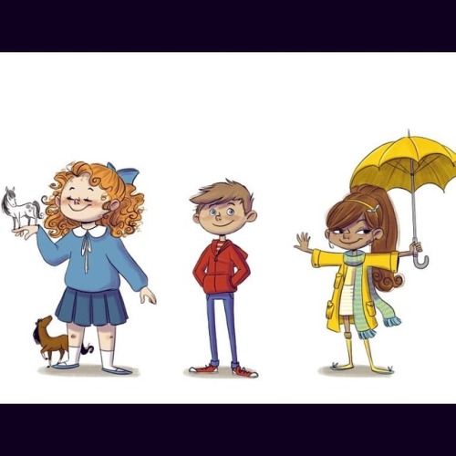 Some discarded characters#illustration #ilustración #ilustradora #drawing #dibujo #visualdevelopment