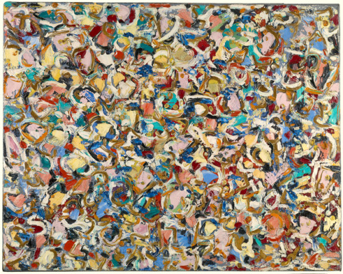 lee-krasner-art: Noon, 1947, Lee KrasnerMedium: oil,linen