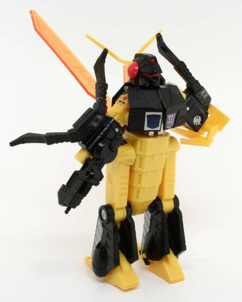 Transformers G1 Deluxe Insecticons: Barrage, Chop Shop, Ransack And Venom.