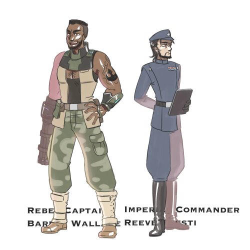mabsart: mabsart:mabsart:[Barret/Reeve] Star Wars AU time “Imperial or not, you saved our hide