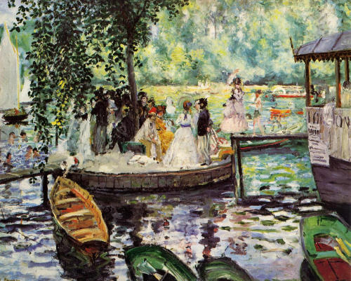 Pierre-Augoste RenoirLa GrenouillereHI-RES&ldquo;Renoir&rsquo;s paintings are notable for th