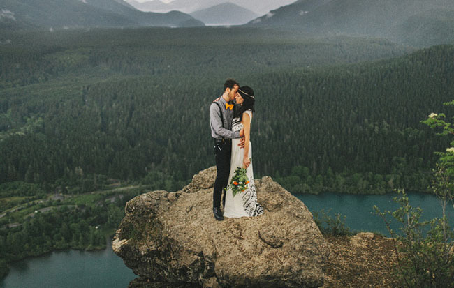 grayskymorning:  A Romantic Elopement in the Woods: Laura + Nick
