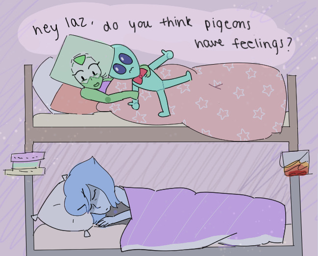 saskyang:  stevens makeshift bunk beds weren’t a good idea ///based off this///