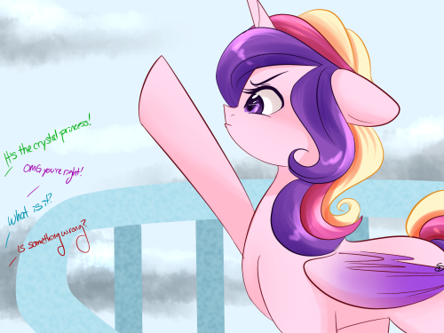 I love my subjects, and they love me too! As much as Shining Armor and I love each other, he&rsq